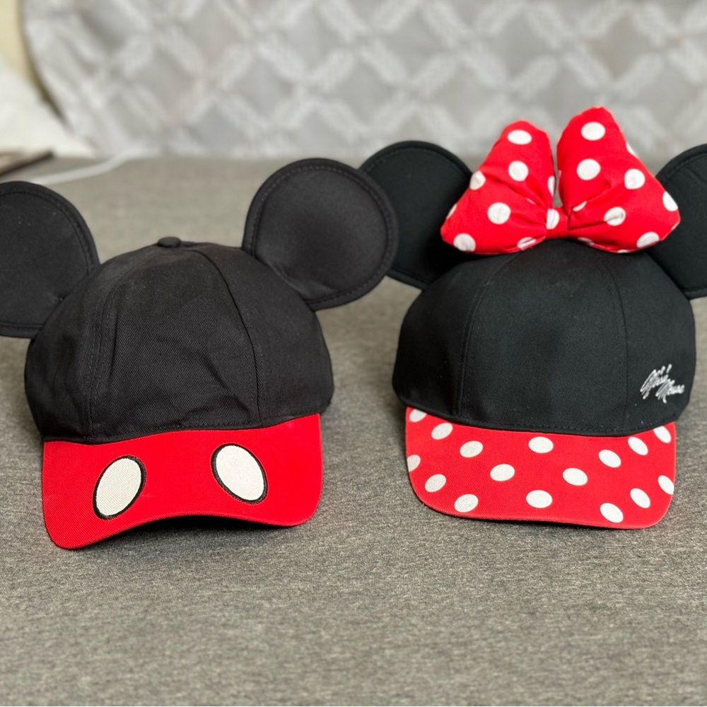 Mickey & Minnie Mouse Disney Hats